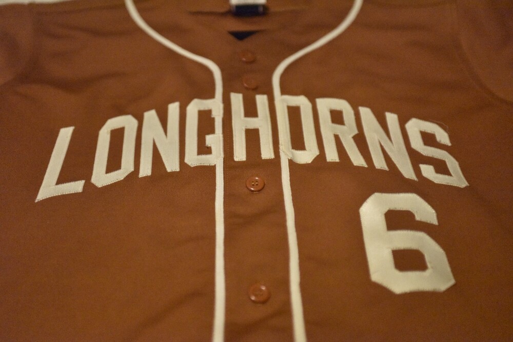 vintage longhorn baseball jersey SZ M 243